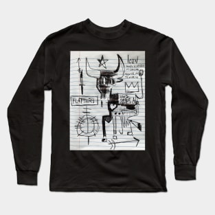 Flattery BLK Long Sleeve T-Shirt